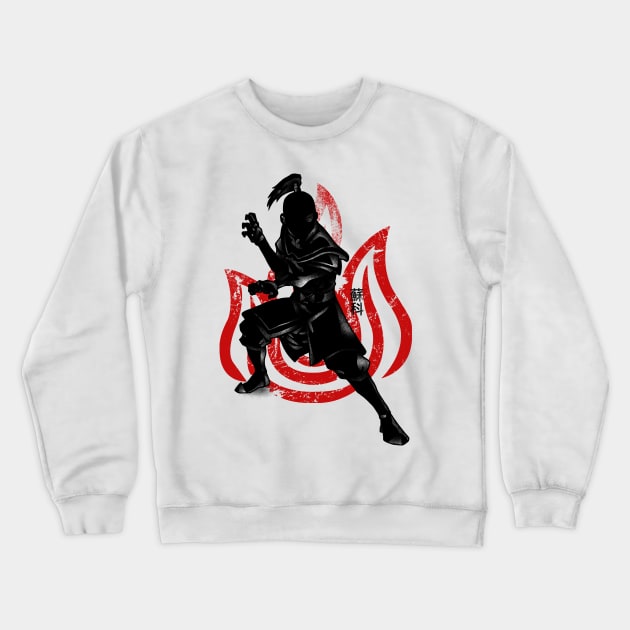 Crimson Fire Nation Crewneck Sweatshirt by FanFreak